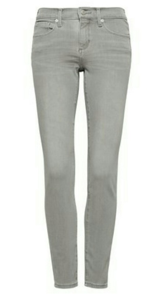 Banana Republic grey skinny ankle jeans - Picture 2 of 3
